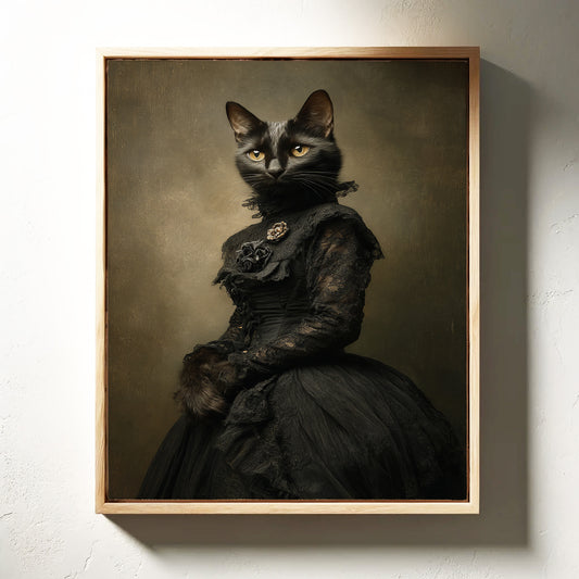 Elegance Woven in Midnight Threads