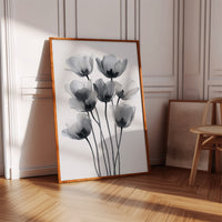 Tulips Dance In Silver Light