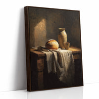 Humble Feast in Amber Light