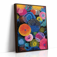 Tropical Blooms Dance At Midnight