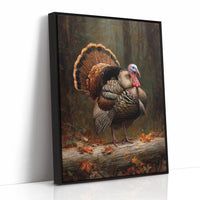 Autumn's Wild Turkey Stands Proud