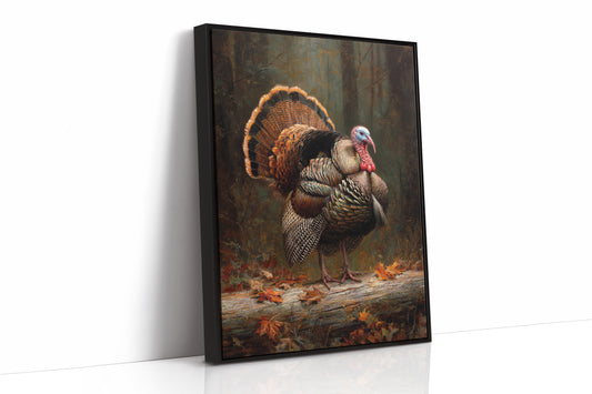 Autumn's Wild Turkey Stands Proud