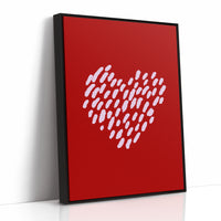 Brushstrokes Dance Into Love's Pattern