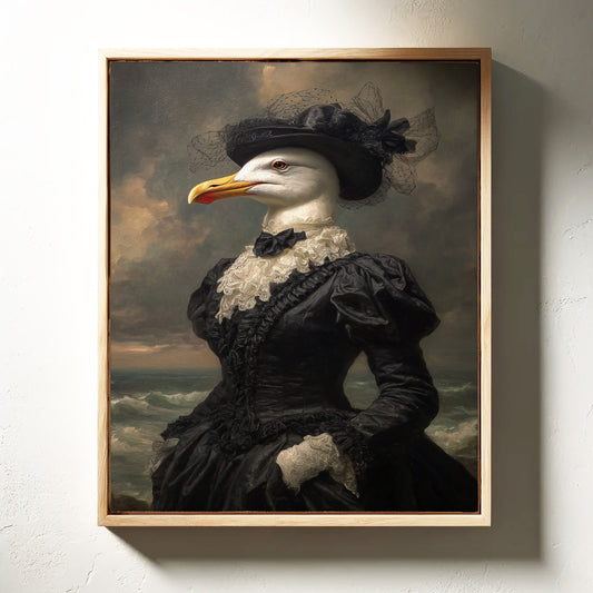 Elegance of the Ocean's Muse