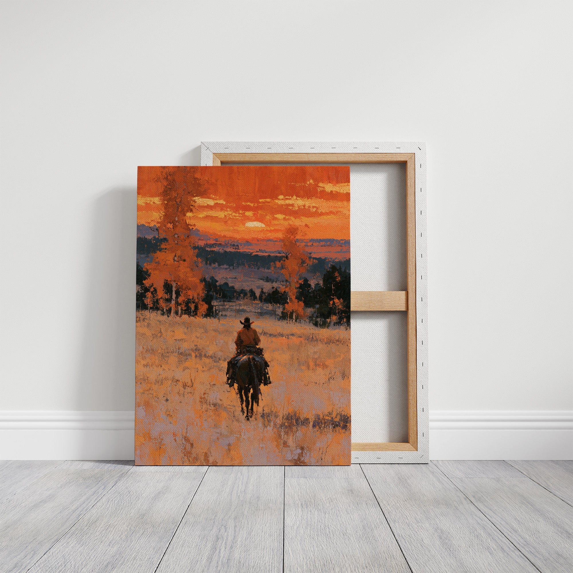 Rider into the Blaze