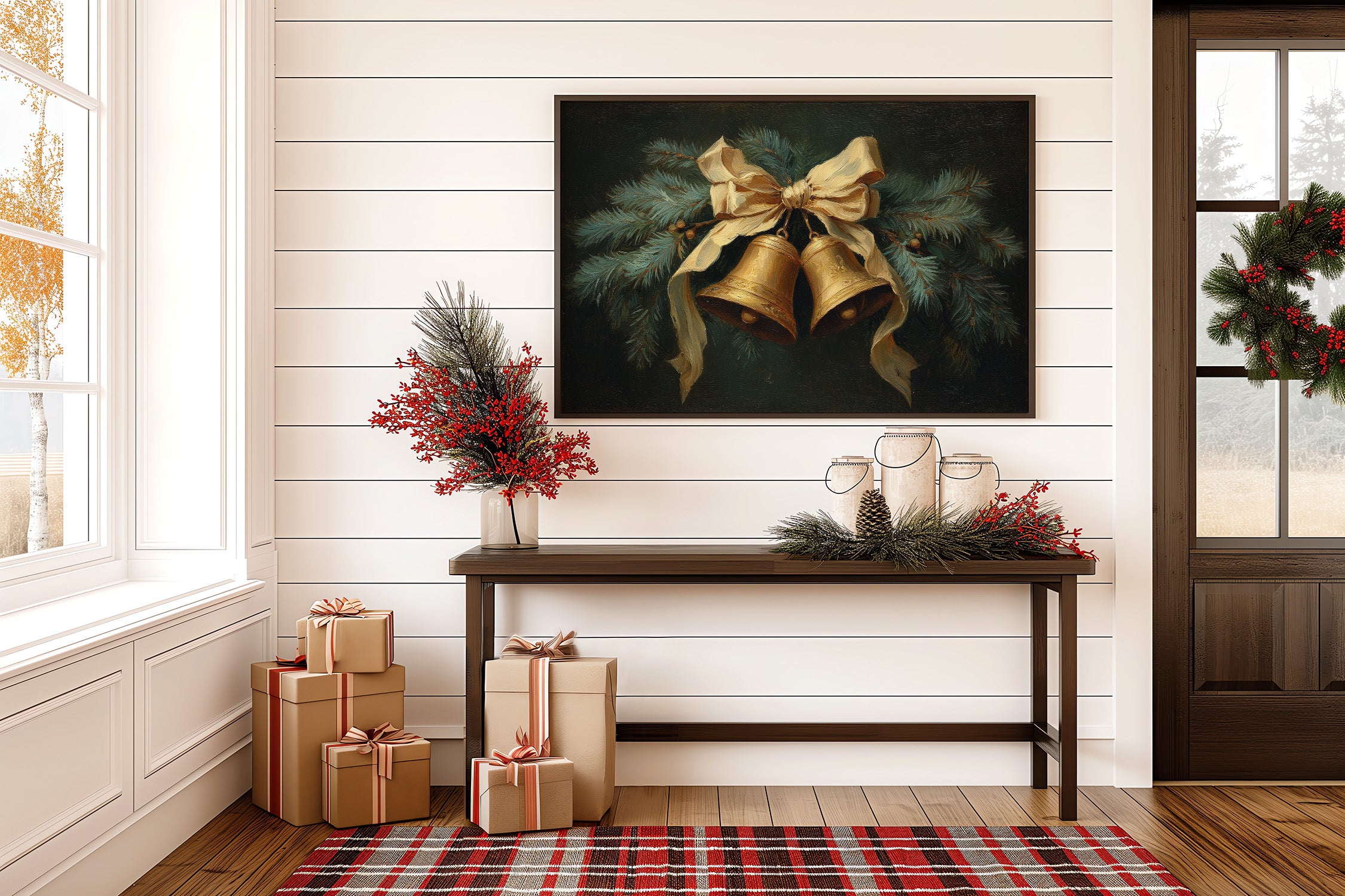 Golden Bells Ring Through Pine Boughs