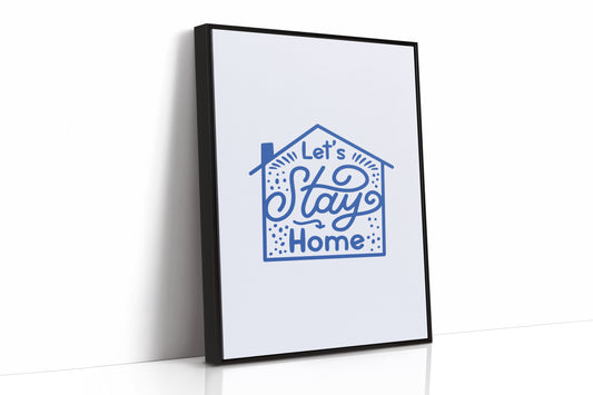 Cozy Letters Dance In Blue