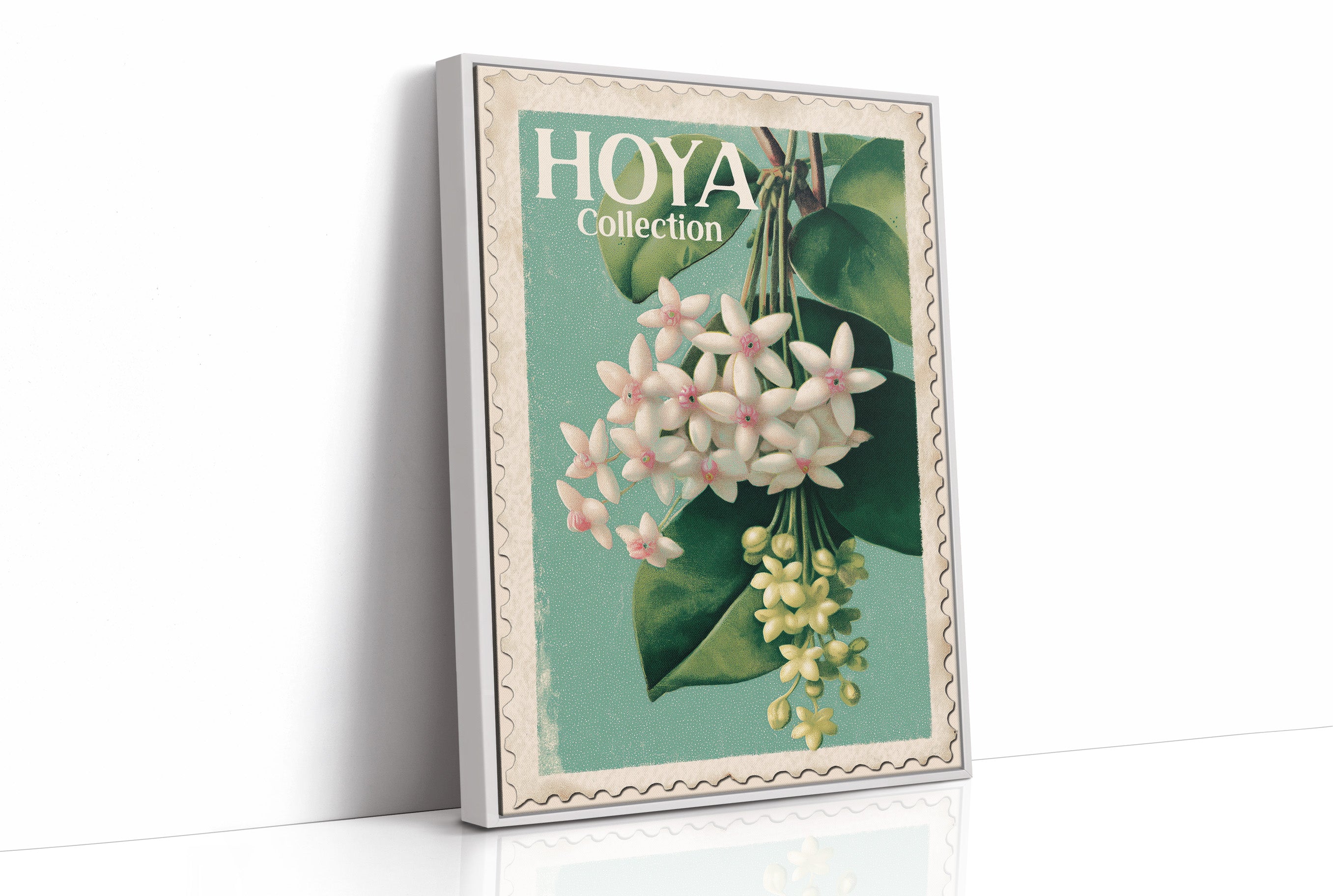 Waxy Blooms Carry Island Greetings