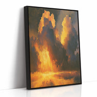 Sky Ablaze at Dusk