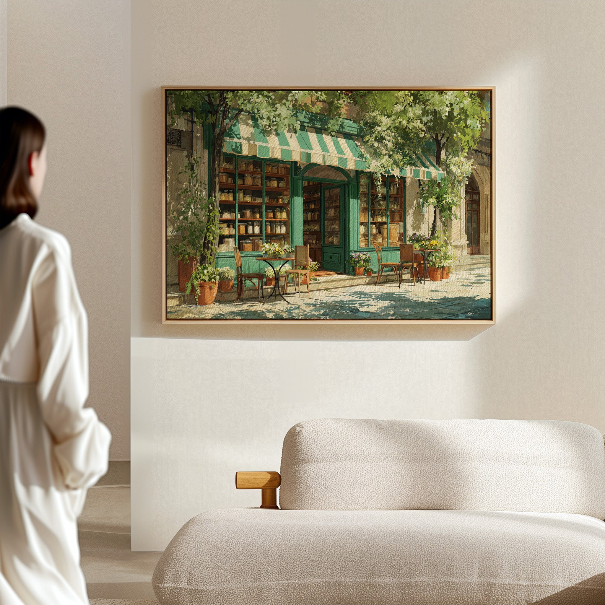Summer Spills Into Corner Cafe