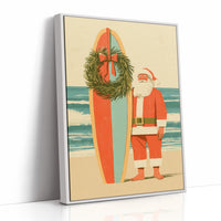 Beach Santa Skips the Sleigh