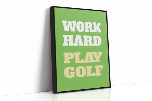 Life Balances On Green Fairways