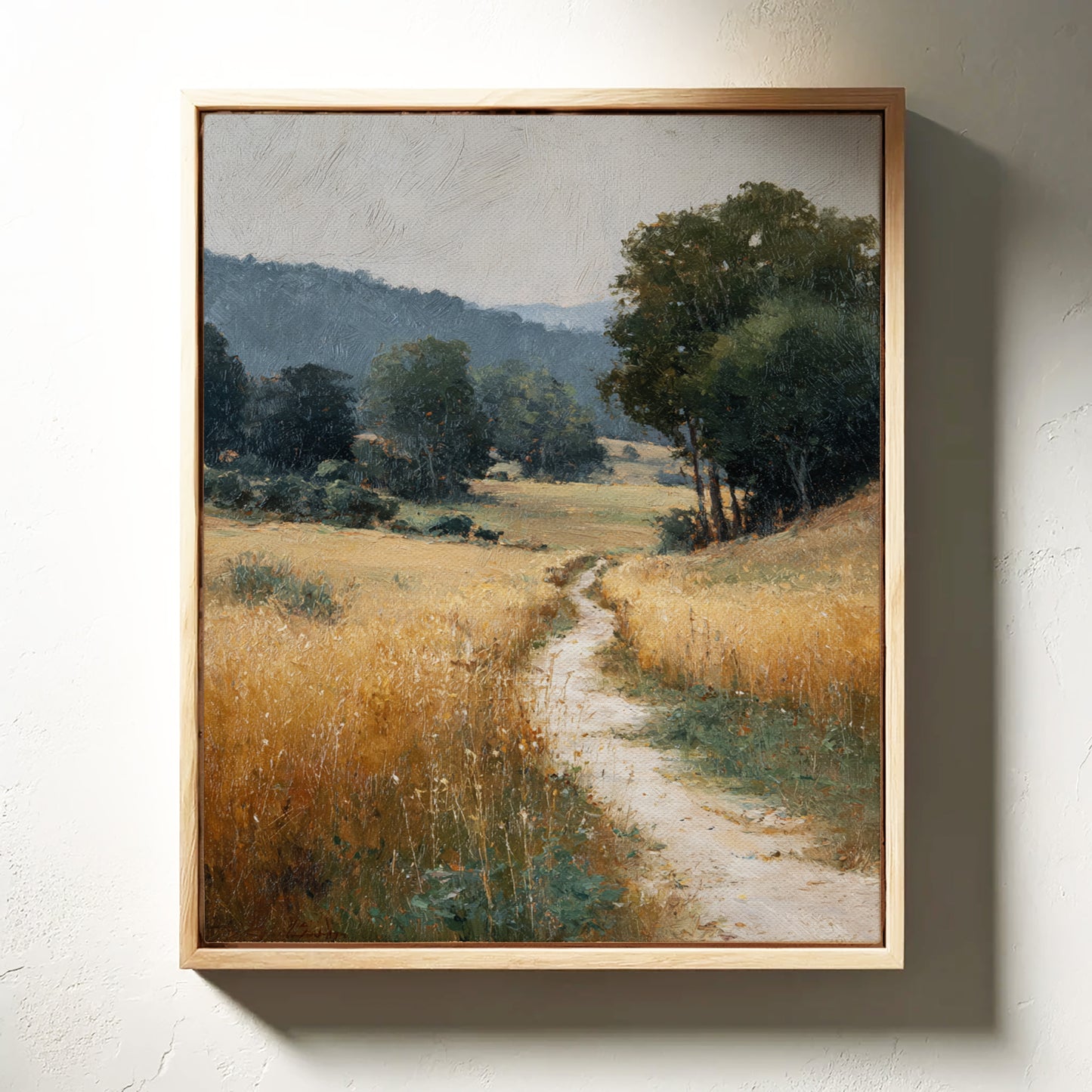 Pathway Through Golden Fields