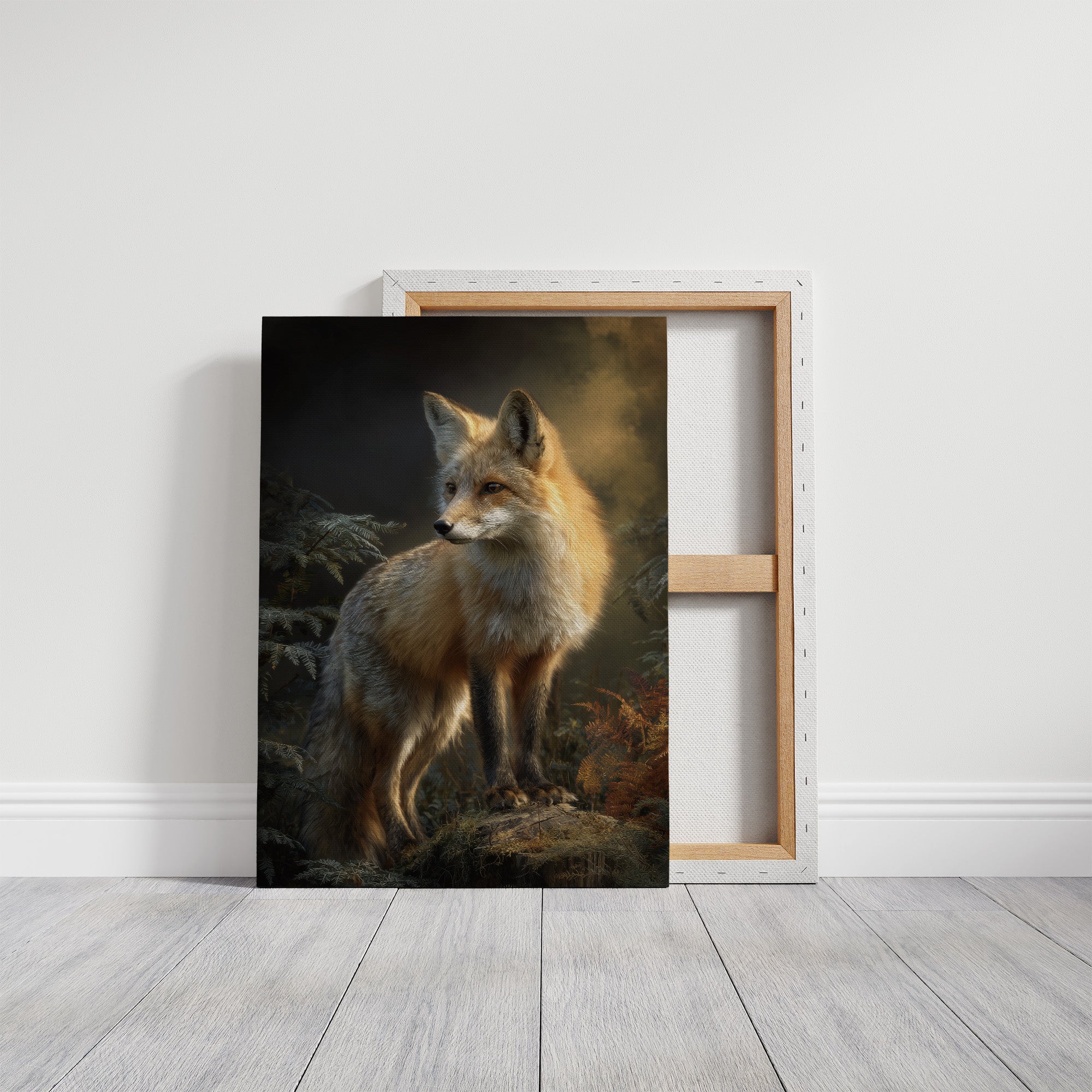 Amber Sentinel In Twilight Forest