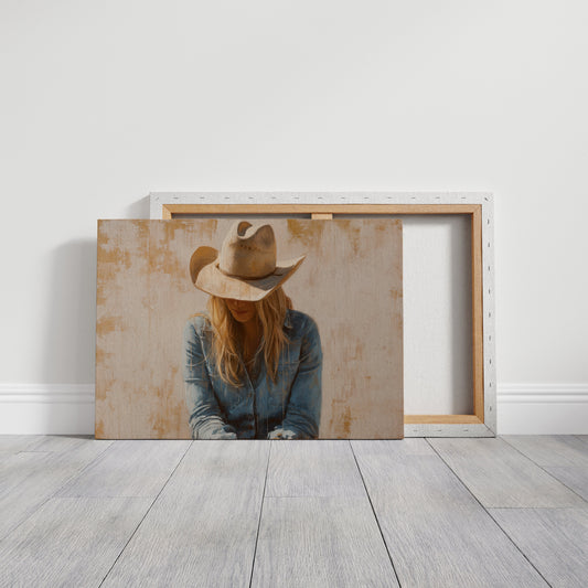 Quiet Thoughts Under Wide Brim