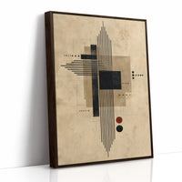 Lines Dance In Modernist Light