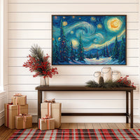 Starlit Pines Dance Through Time