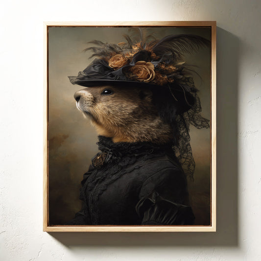 Elegance in Fur and Feathers