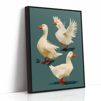 A Gaggle in Motion