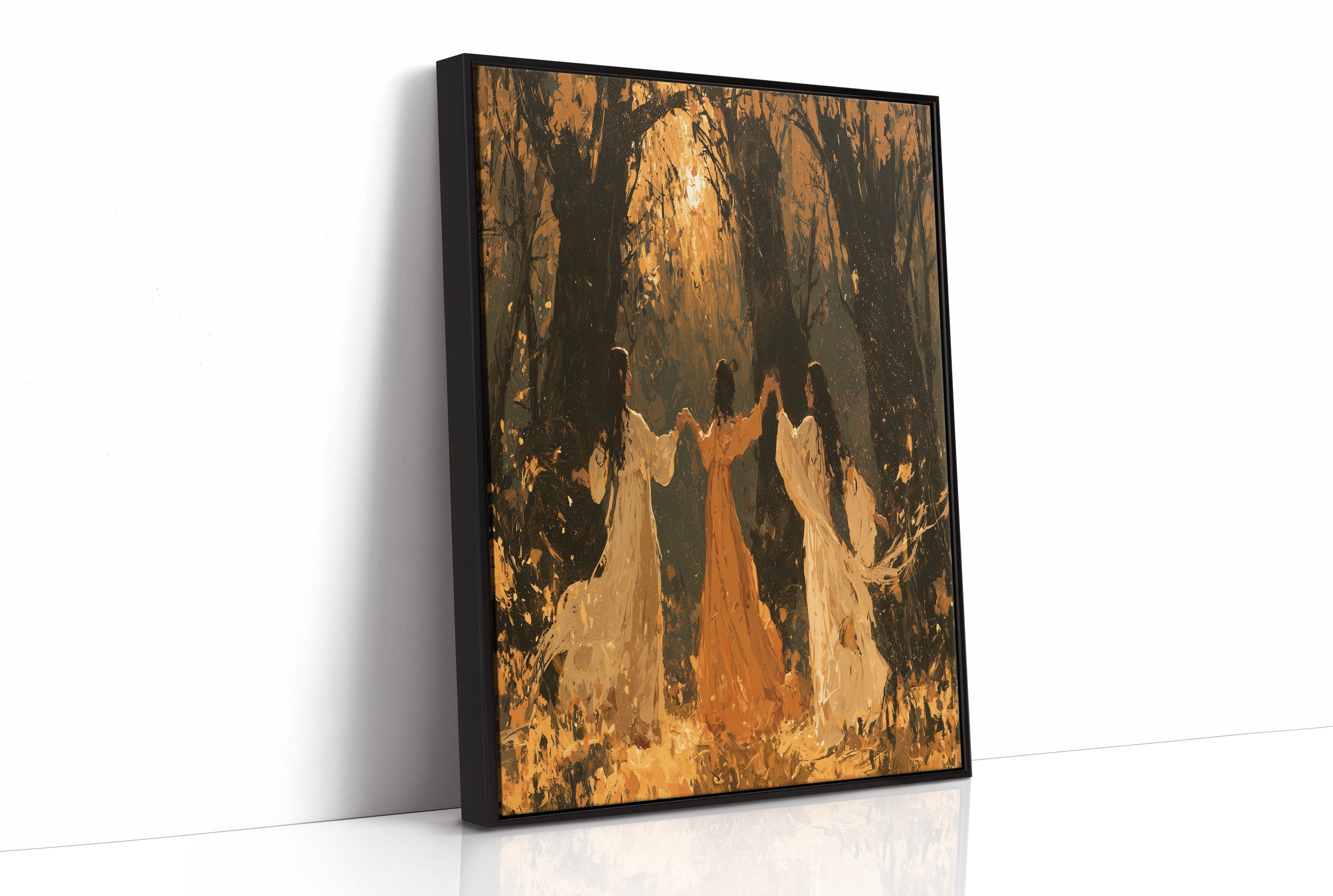 Dancers in the Golden Wood