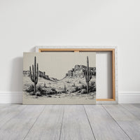 Saguaros Stand Like Ancient Sentinels