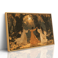 Golden Wood Dancing Circle
