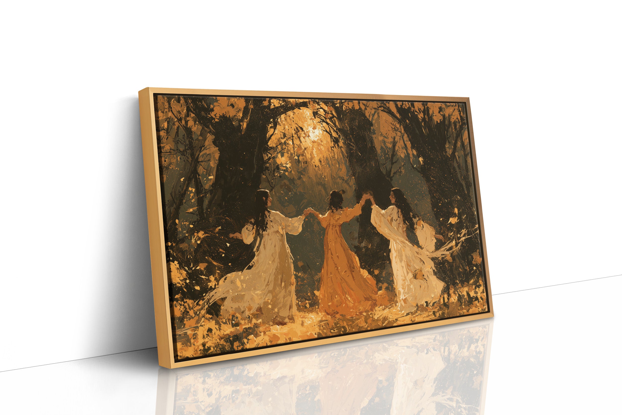 Golden Wood Dancing Circle
