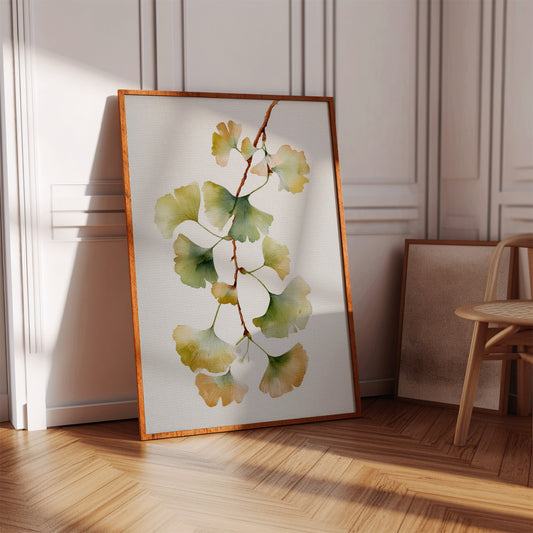 Ginkgo Leaves Write Nature's Poem