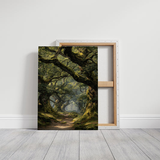 Ancient Oaks Guard Silent Passage