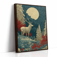 The Stag Stood Still for the Moon