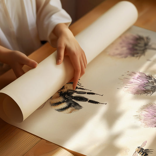 Pollinators Dance Among Petals