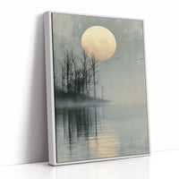Bare Trees, Wide Water Moon