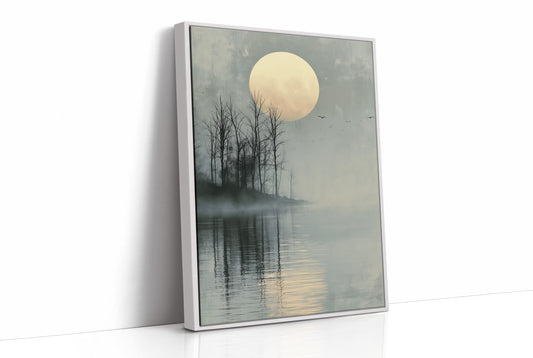 Bare Trees, Wide Water Moon