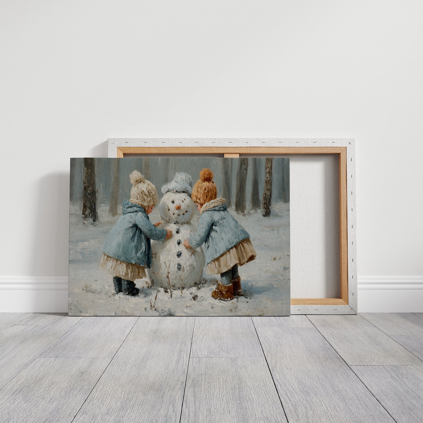 Winter Friends Share Secret Snow Tales