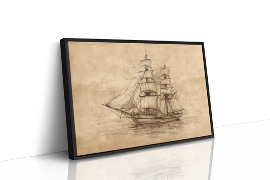 Sails Caught Between Memory and Horizon