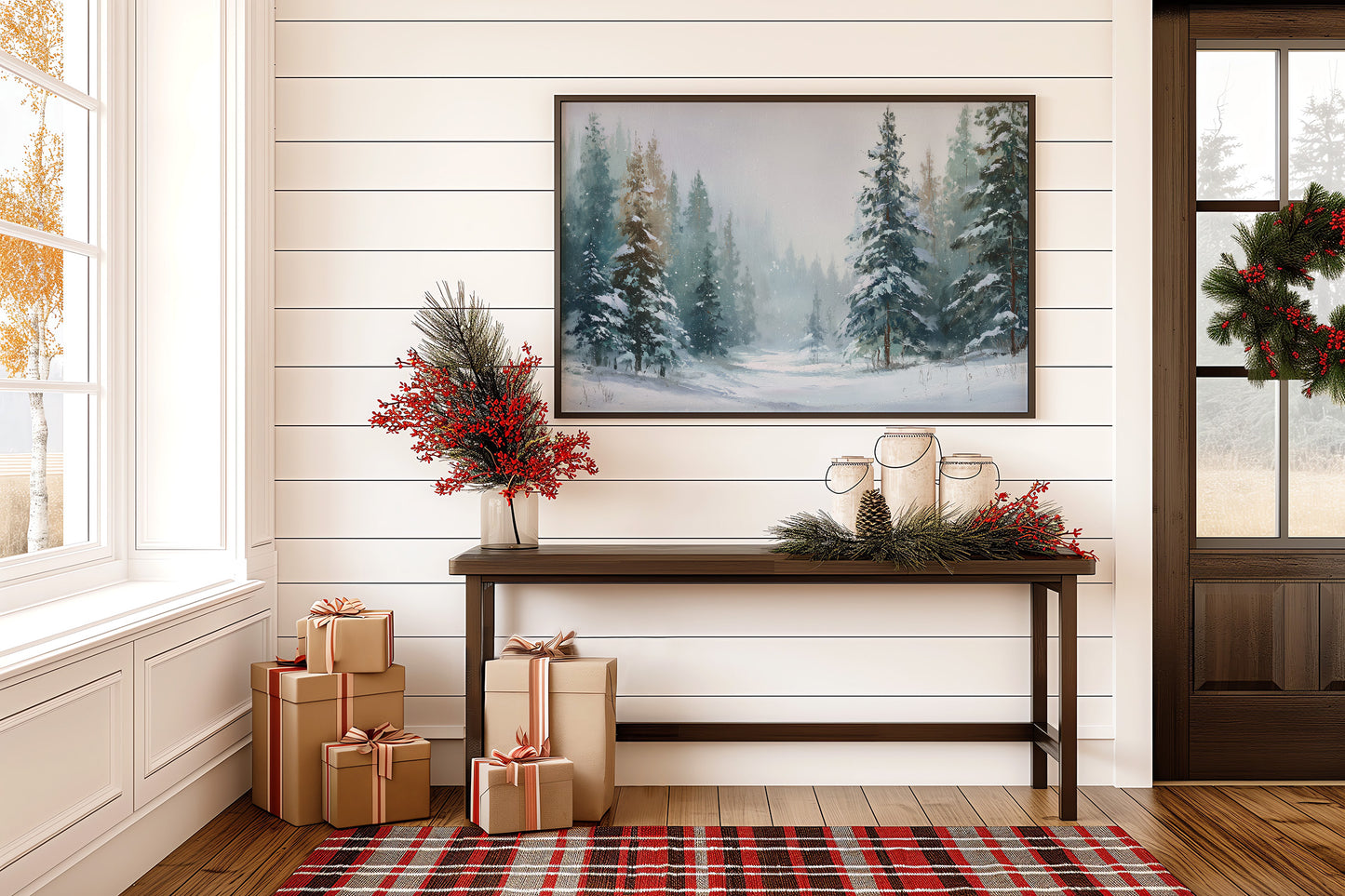 Winter Pines Tell December Stories