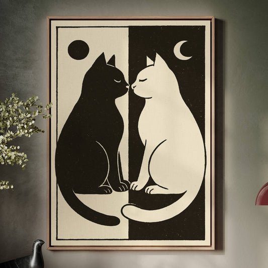 Day Meets Night Through Feline Eyes
