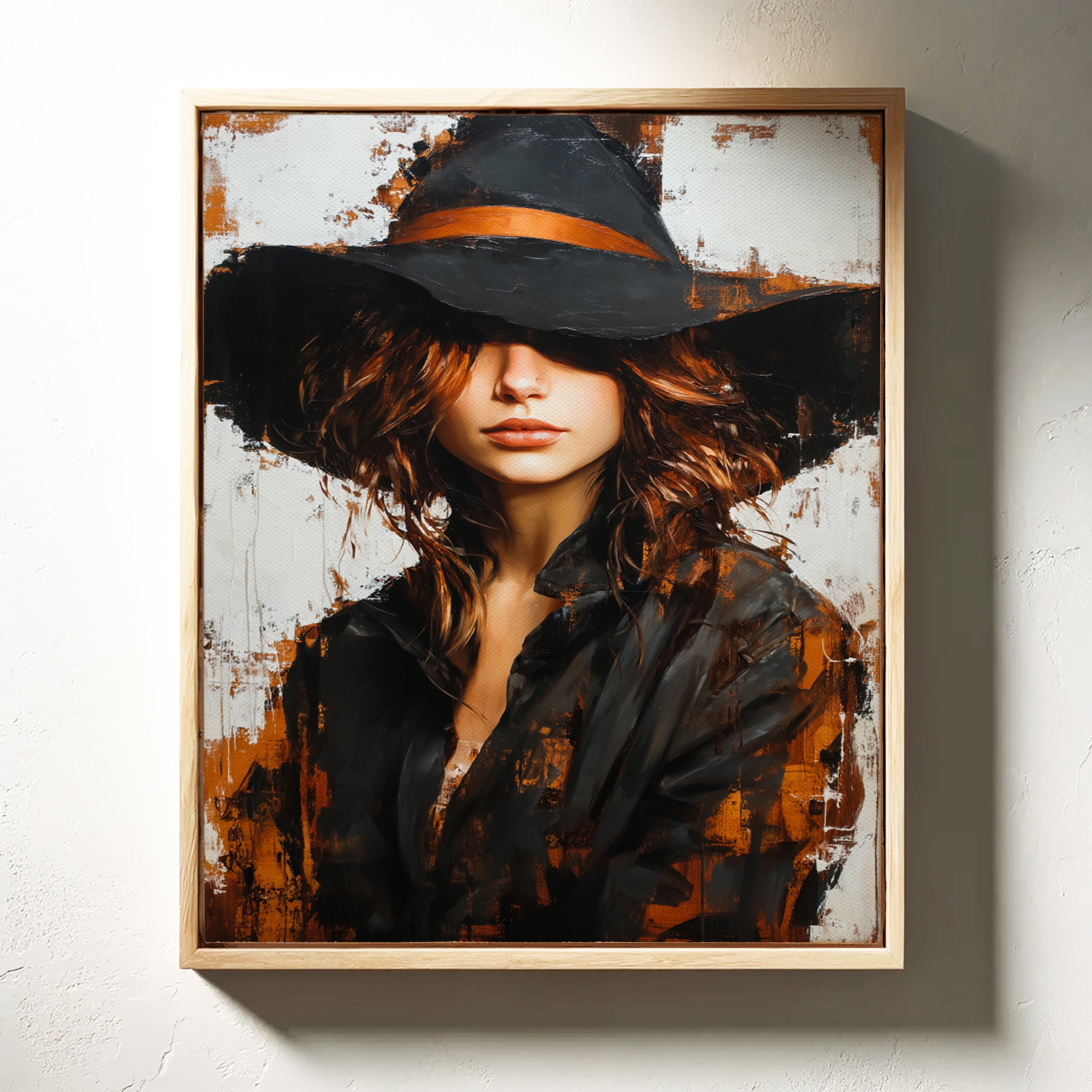 Mystique in Black and Orange