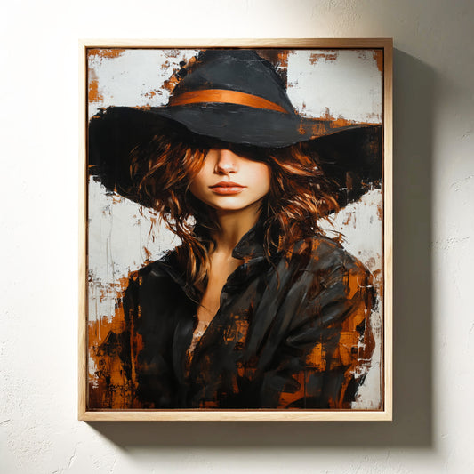 Mystique in Black and Orange