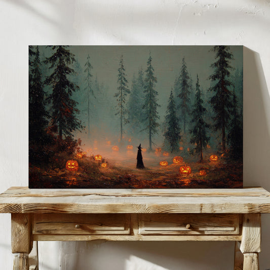Misty Forest Lantern's Gaze