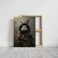 Forest Traveler In Velvet Cloak