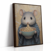 Tiny Master Savors Noodle Wisdom