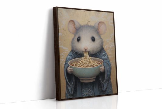 Tiny Master Savors Noodle Wisdom