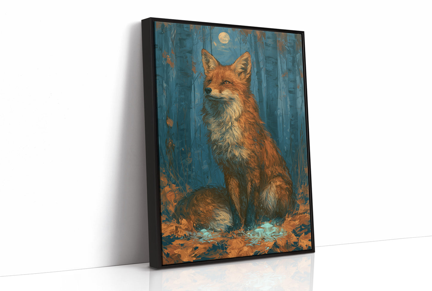 Moonrise Over the Fox's Den