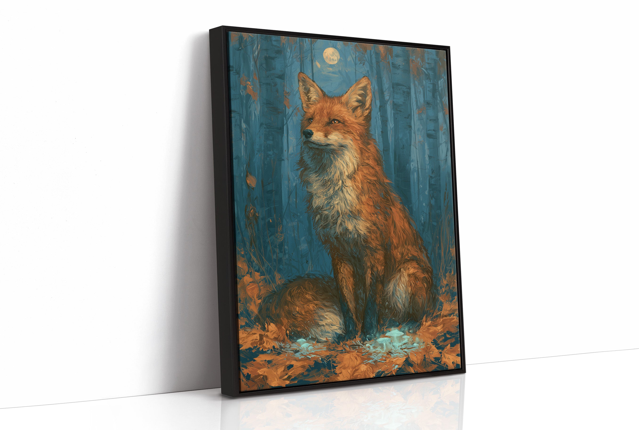 Moonrise Over the Fox's Den