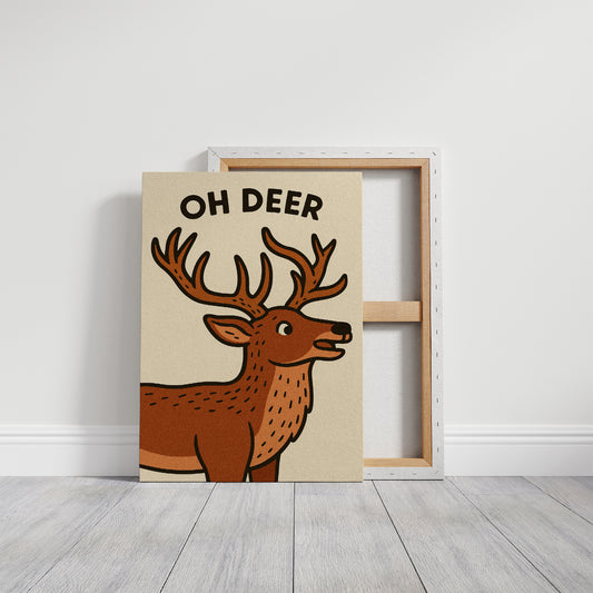 Playful Reindeer Brings Holiday Cheer