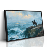 Cliffside Cowgirl at Sea's Edge