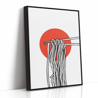 Noodles Dance Against Rising Sun