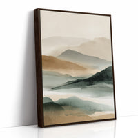 Misty Peaks Paint Their Stories
