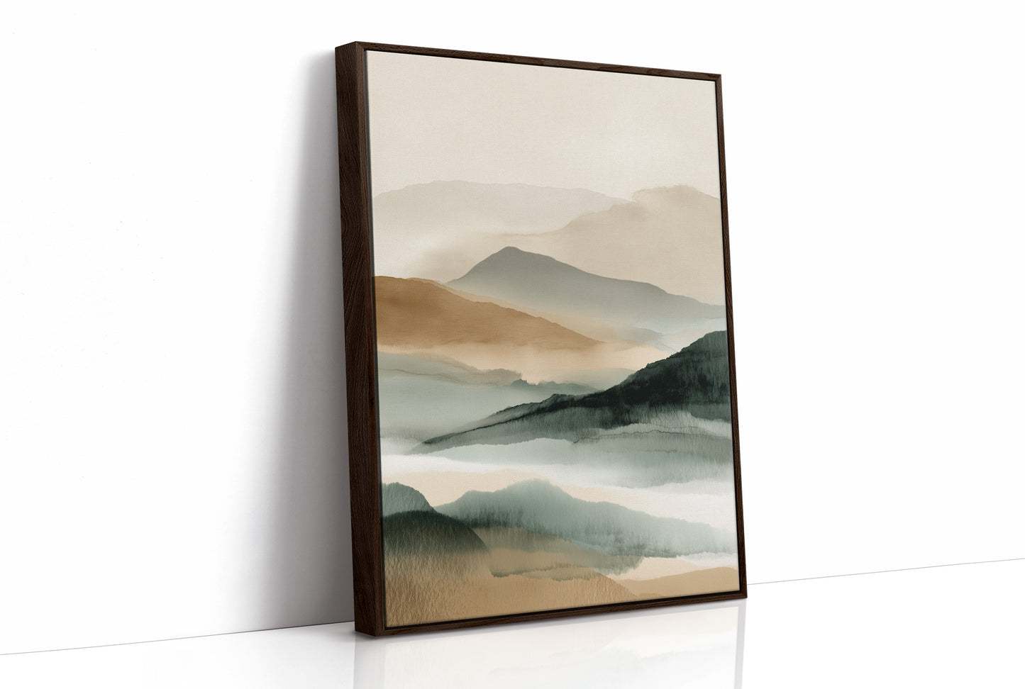 Misty Peaks Paint Their Stories